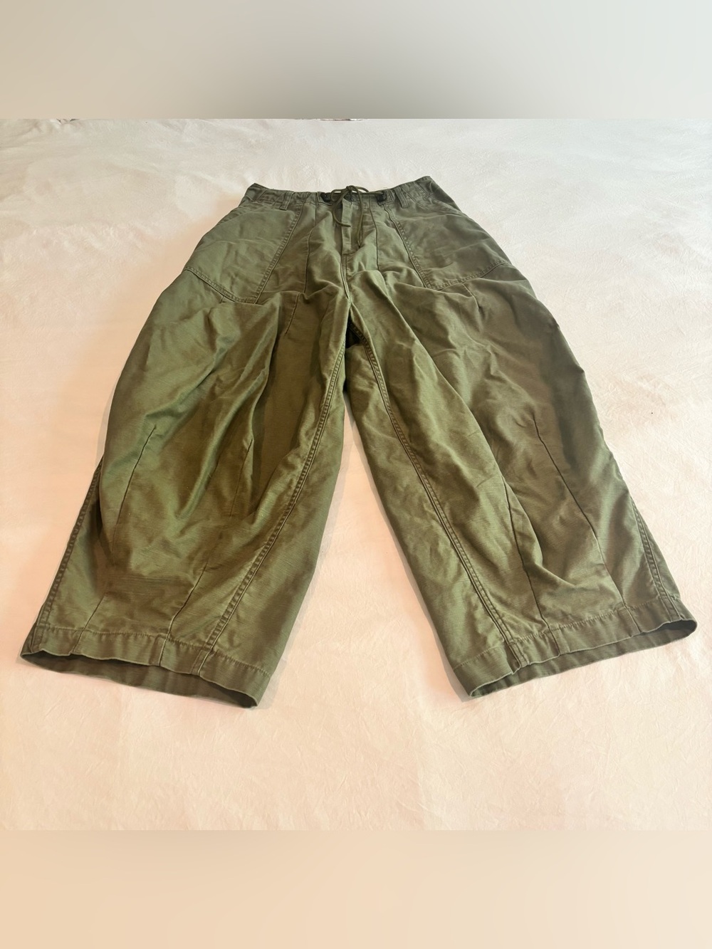 Needles HD Fatigue Pant Olive - Picture 5 of 8